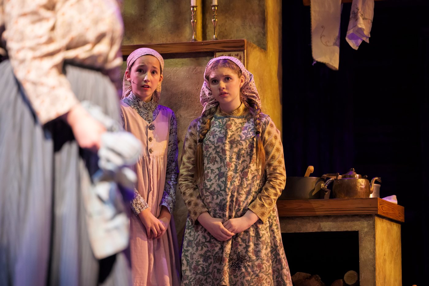 Parker Pitt as Bielke in Fiddler on the Roof, The Phoenix Theatre Company